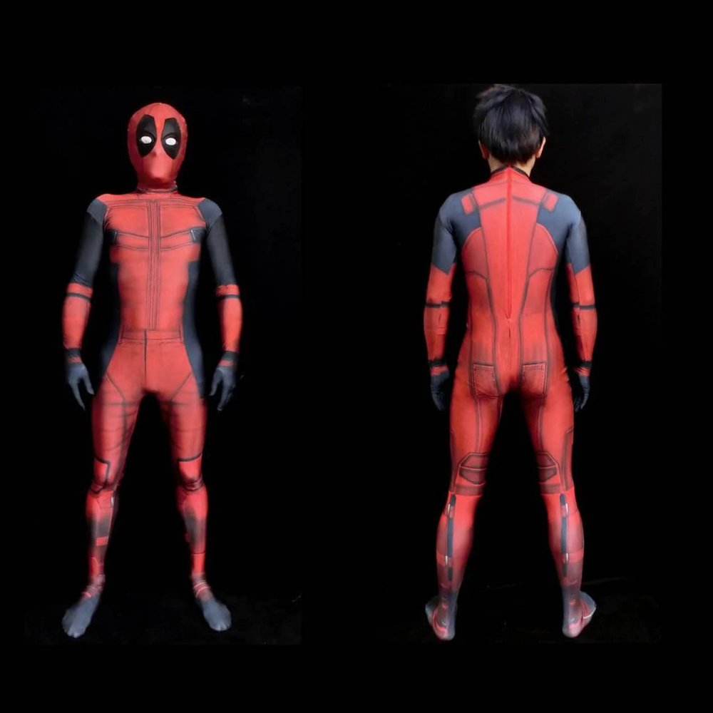 DEADPOOL DELUXE COSTUME - SHIPS NEXT DAY